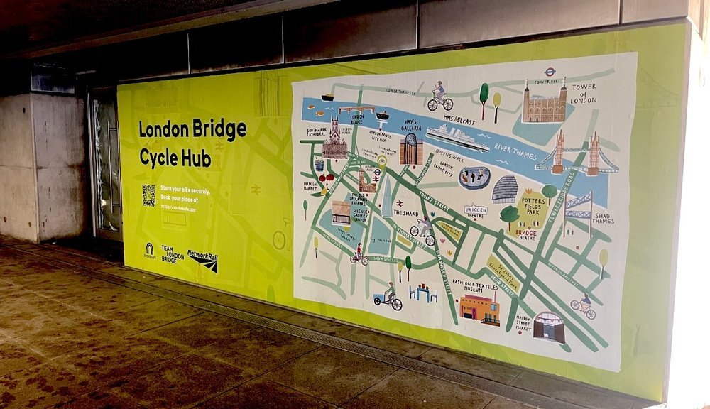 Spokesafe Cycle Hub at London Bridge Station